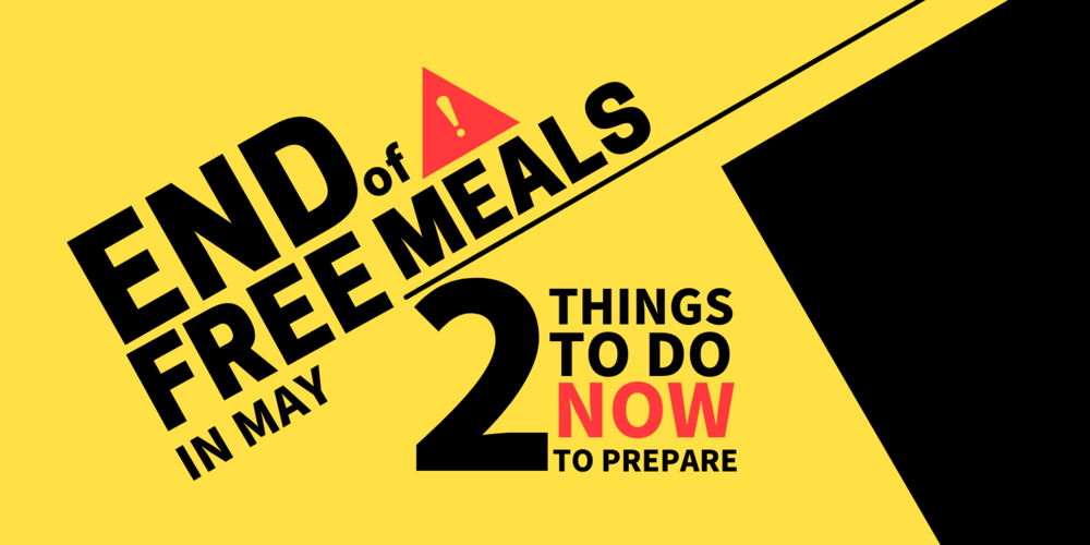 end of free meals