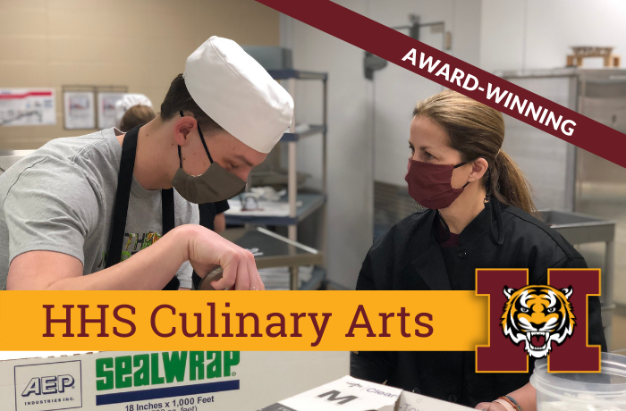 HHS Culinary Arts & Restaurant Management Program Named SDACTE's 2021 Innovative Program