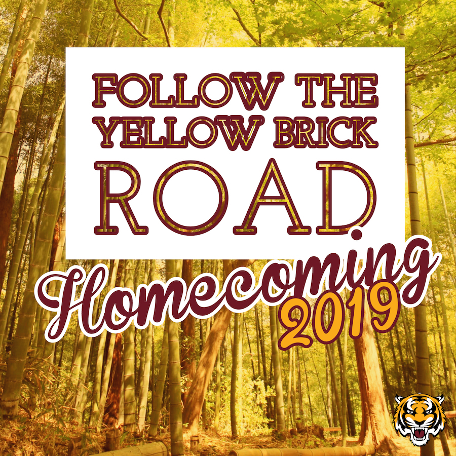 Follow the Yellow Brick Road to Homecoming 2019