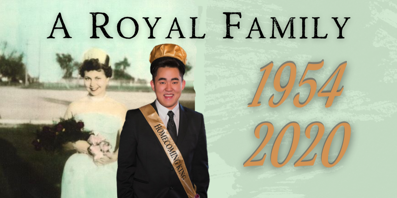 Homecoming 2020 King & 1954 Queen: 66 Years Apart, Same Tiger Spirit!