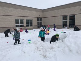 Snow-forts