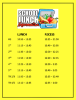 Liberty Lunch Times
