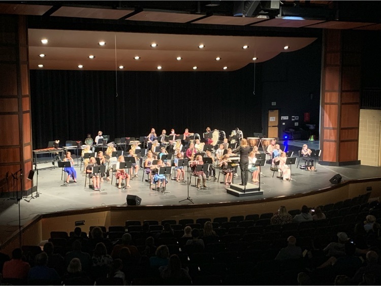 Liberty 5th Grade Band spring concert.