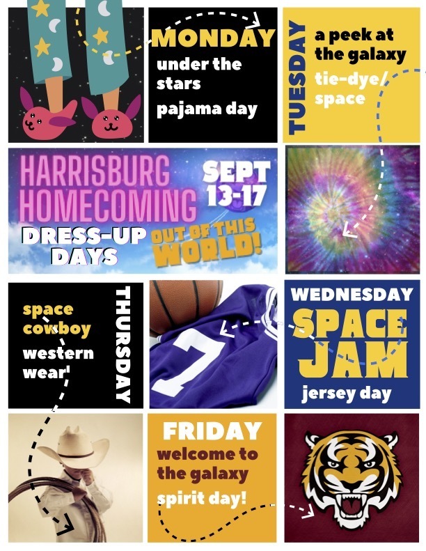 Homecoming Dress Up Days