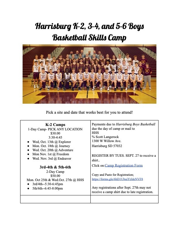 Boys Basketball Camp