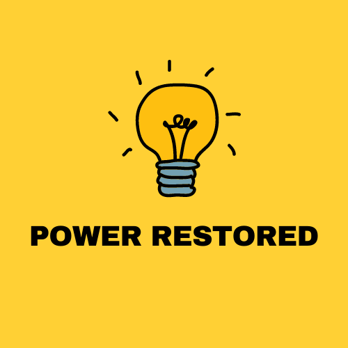 power restored