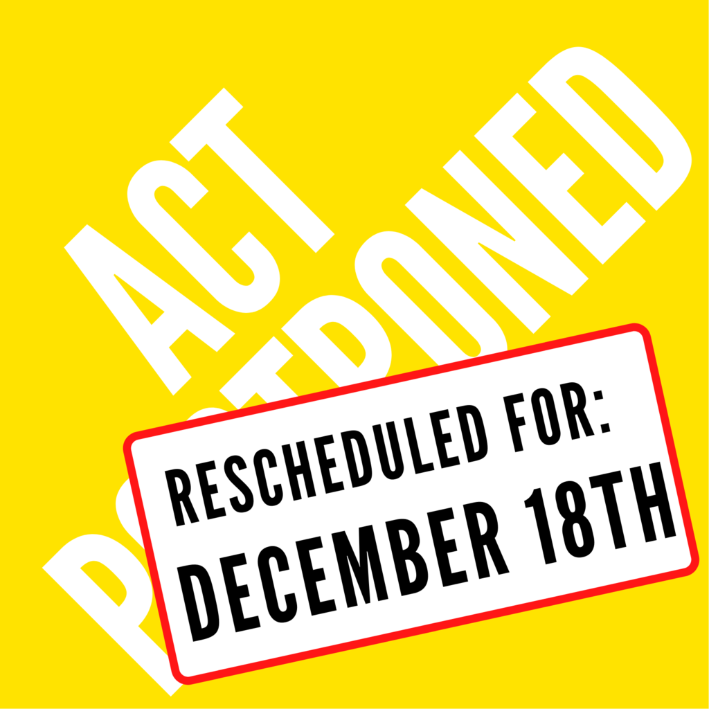 act rescheduled