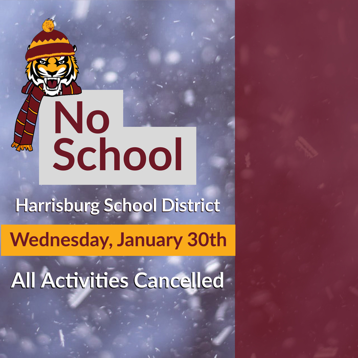 No School January 30th