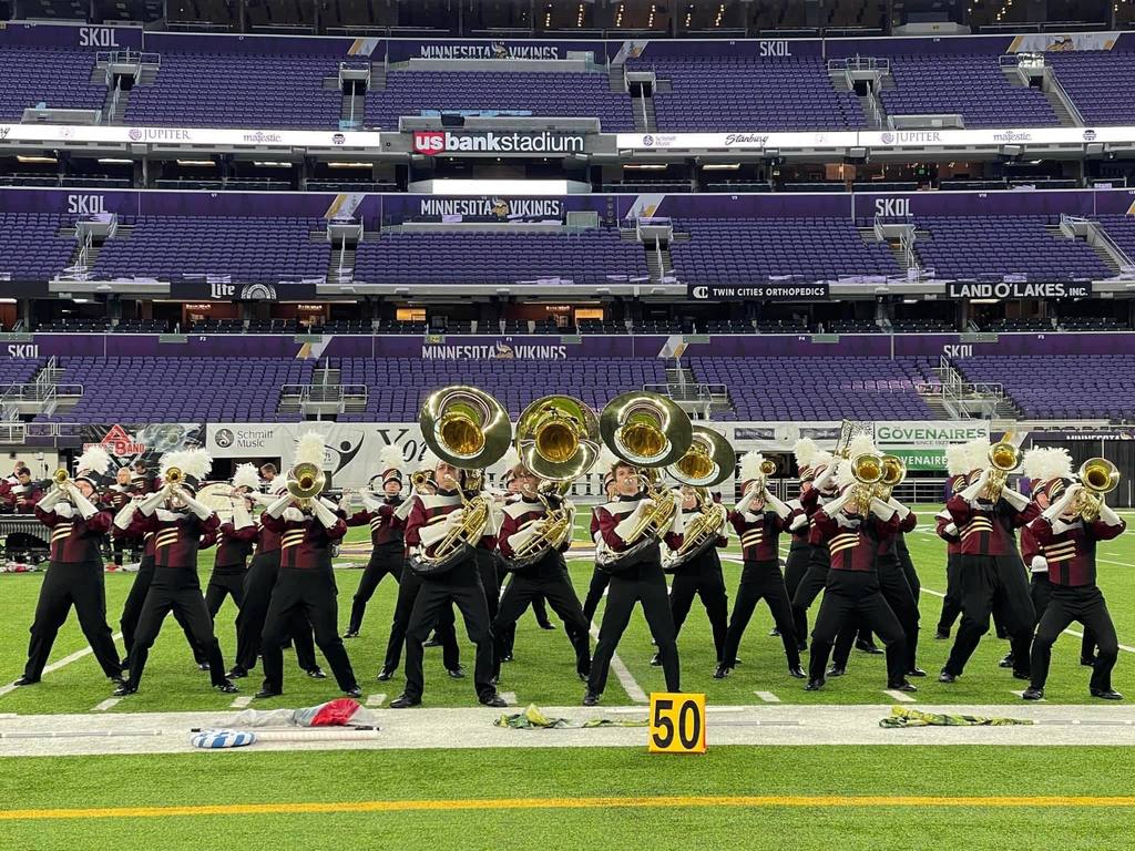 marching band performing