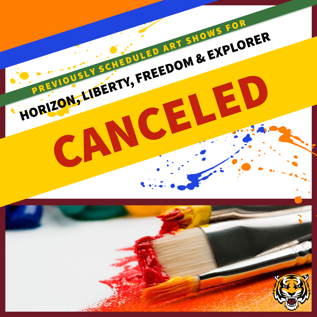 ART SHOWS CANCELED